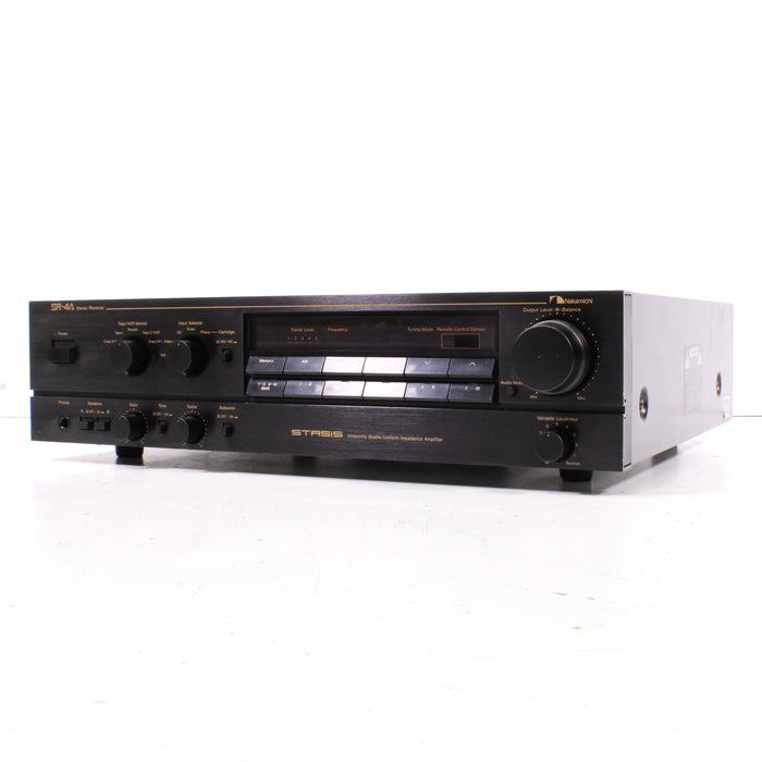 Nakamichi SR-4A STASIS Stereo Receiver with Remote-Audio & Video Receivers-SpenCertified-vintage-refurbished-electronics