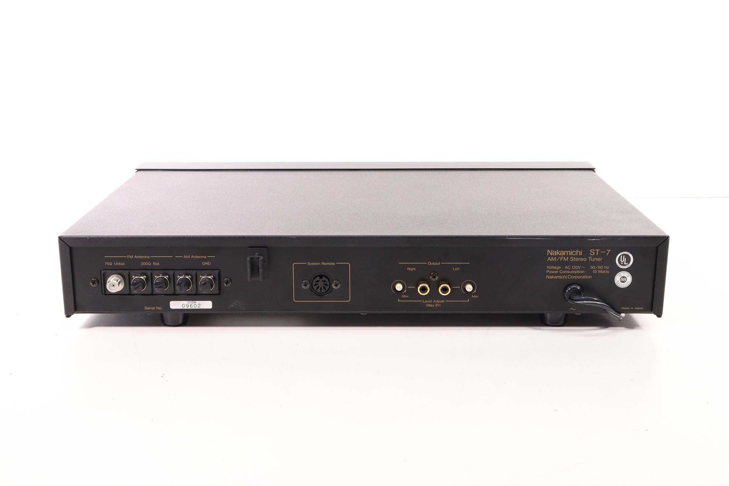 Nakamichi ST-7 AM/FM Stereo Tuner