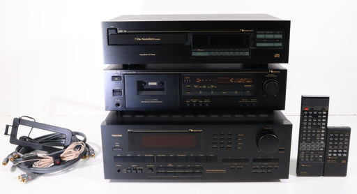 Nakamichi System Bundle (MB-3s CD Player, CR-1A Cassette Deck, AV-1 A/V Receiver)-Electronics-SpenCertified-vintage-refurbished-electronics