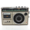 National Panasonic RX-1730 3-Band Portable Cassette Recorder MW SW1 SW2 Radio