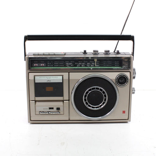 National Panasonic RX-1730 3-Band Portable Cassette Recorder MW SW1 SW2 Radio-Radios-SpenCertified-vintage-refurbished-electronics