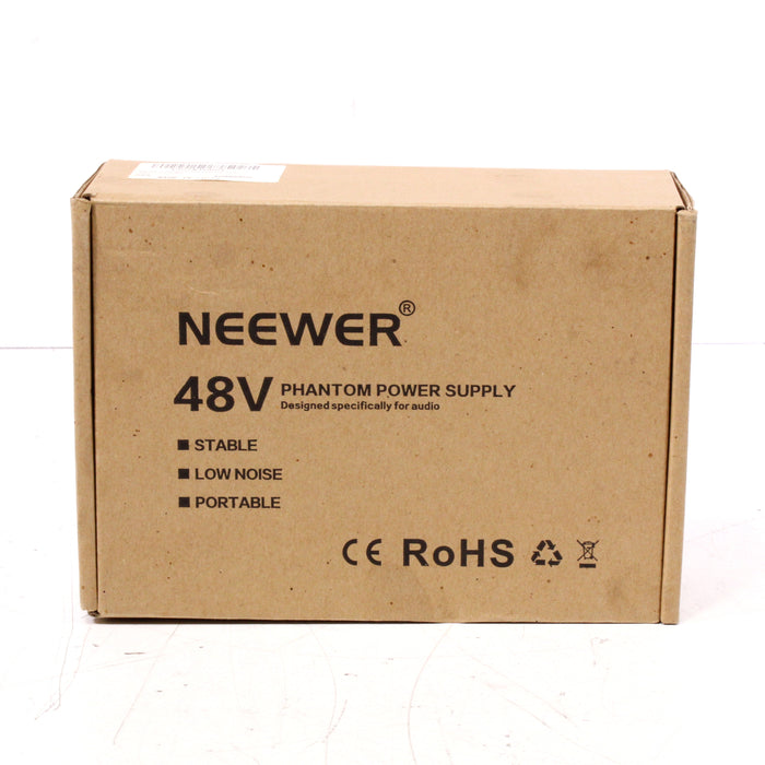 Neewer NW-100 48V Phantom Power Supply with Adapter and Original Box-Power Supply-SpenCertified-vintage-refurbished-electronics