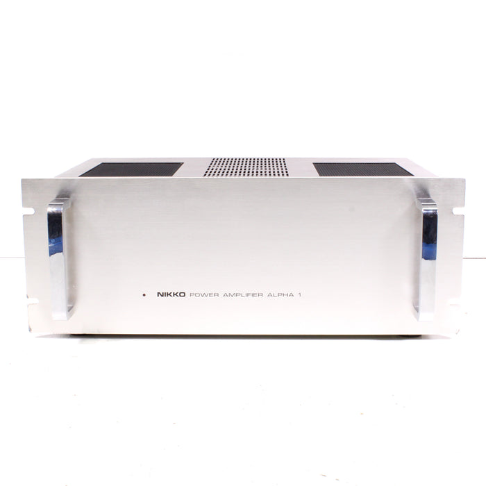 Nikko Alpha I Stereo Power Amplifier Made in Japan (1978)-Power Amplifiers-SpenCertified-vintage-refurbished-electronics