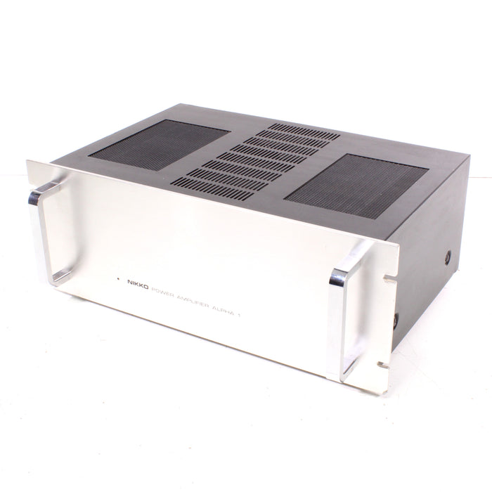 Nikko Alpha I Stereo Power Amplifier Made in Japan (1978)-Power Amplifiers-SpenCertified-vintage-refurbished-electronics