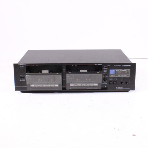 Nikko ND-850W Double Cassette Deck Auto-Reverse High-Speed Dubbing-Cassette Players & Recorders-SpenCertified-vintage-refurbished-electronics