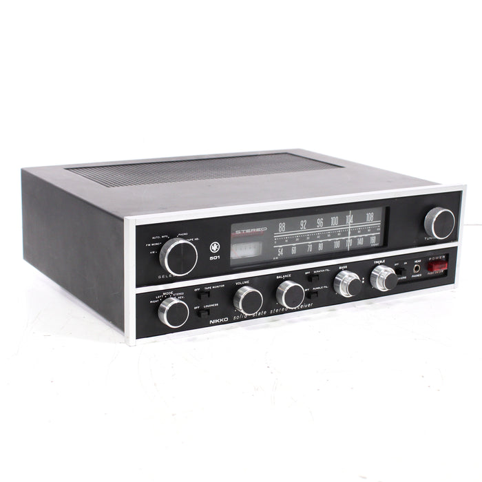 Nikko STA-501 Vintage Solid State Stereo Receiver Made in Japan (1970)-Audio & Video Receivers-SpenCertified-vintage-refurbished-electronics