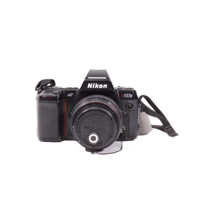 Nikon N8008S 35mm SLR Film Camera with Bag (AS-IS)-Cameras-SpenCertified-vintage-refurbished-electronics