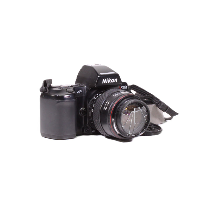 Nikon N8008S 35mm SLR Film Camera with Bag (AS-IS)-Cameras-SpenCertified-vintage-refurbished-electronics