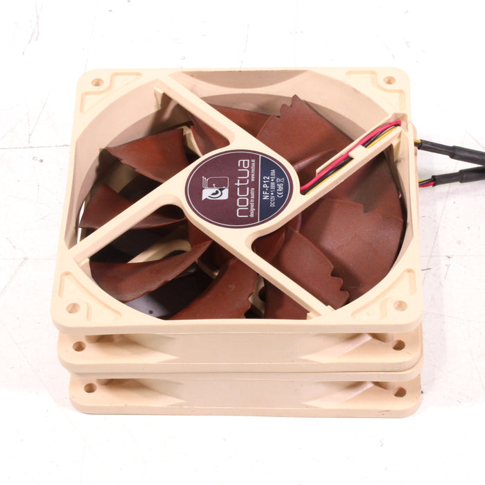 Noctua NF-P12 120mm High Performance Fan, 4-Pin, Computer Cooling (Brown)-Computer Components-SpenCertified-vintage-refurbished-electronics