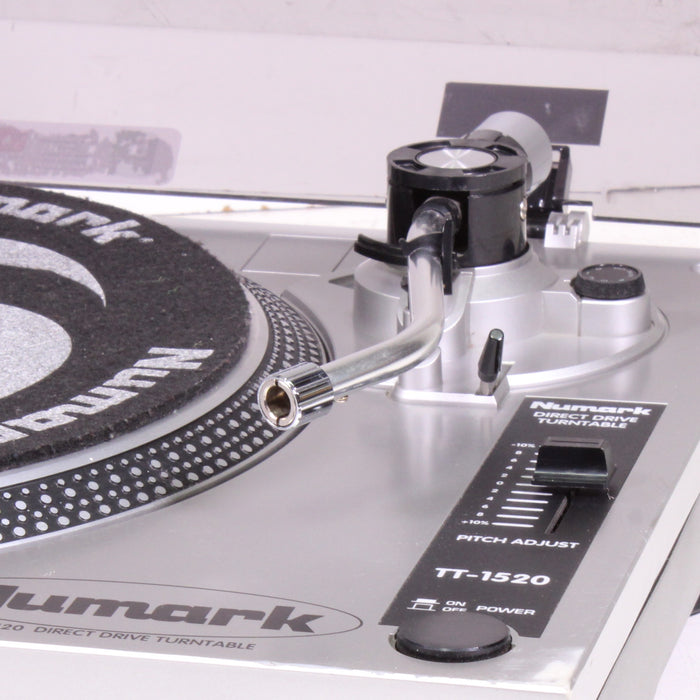 Numark TT-1520 2-Speed Direct-Drive DJ Turntable S-Shaped Tonearm Pitch Control-Turntables & Record Players-SpenCertified-vintage-refurbished-electronics