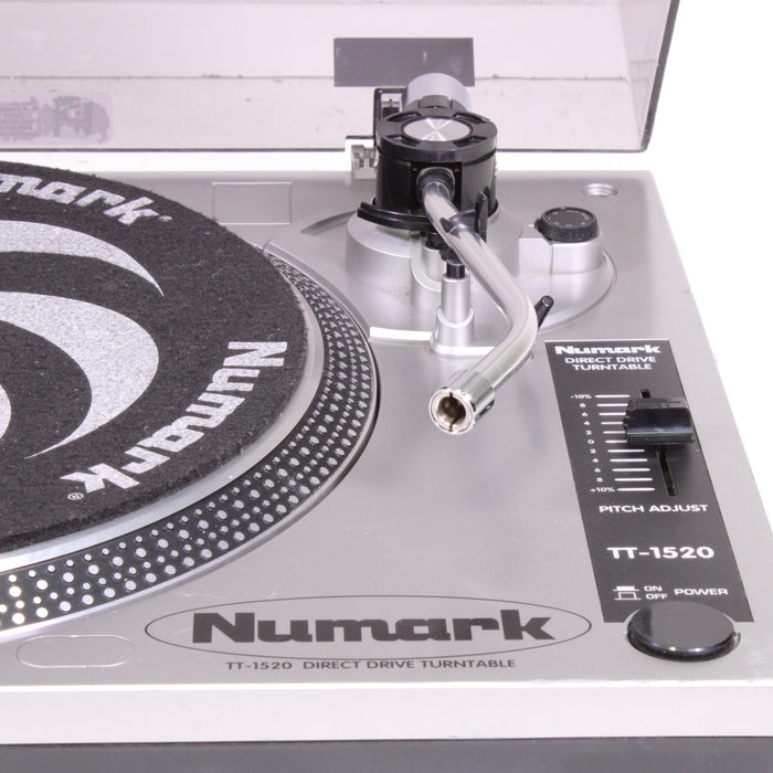 Numark TT-1520 2-Speed Direct-Drive DJ Turntable S-Shaped Tonearm Pitch Control-Turntables & Record Players-SpenCertified-vintage-refurbished-electronics