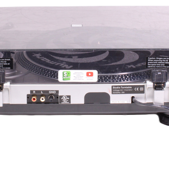 Numark TT-1520 2-Speed Direct-Drive DJ Turntable S-Shaped Tonearm Pitch Control-Turntables & Record Players-SpenCertified-vintage-refurbished-electronics