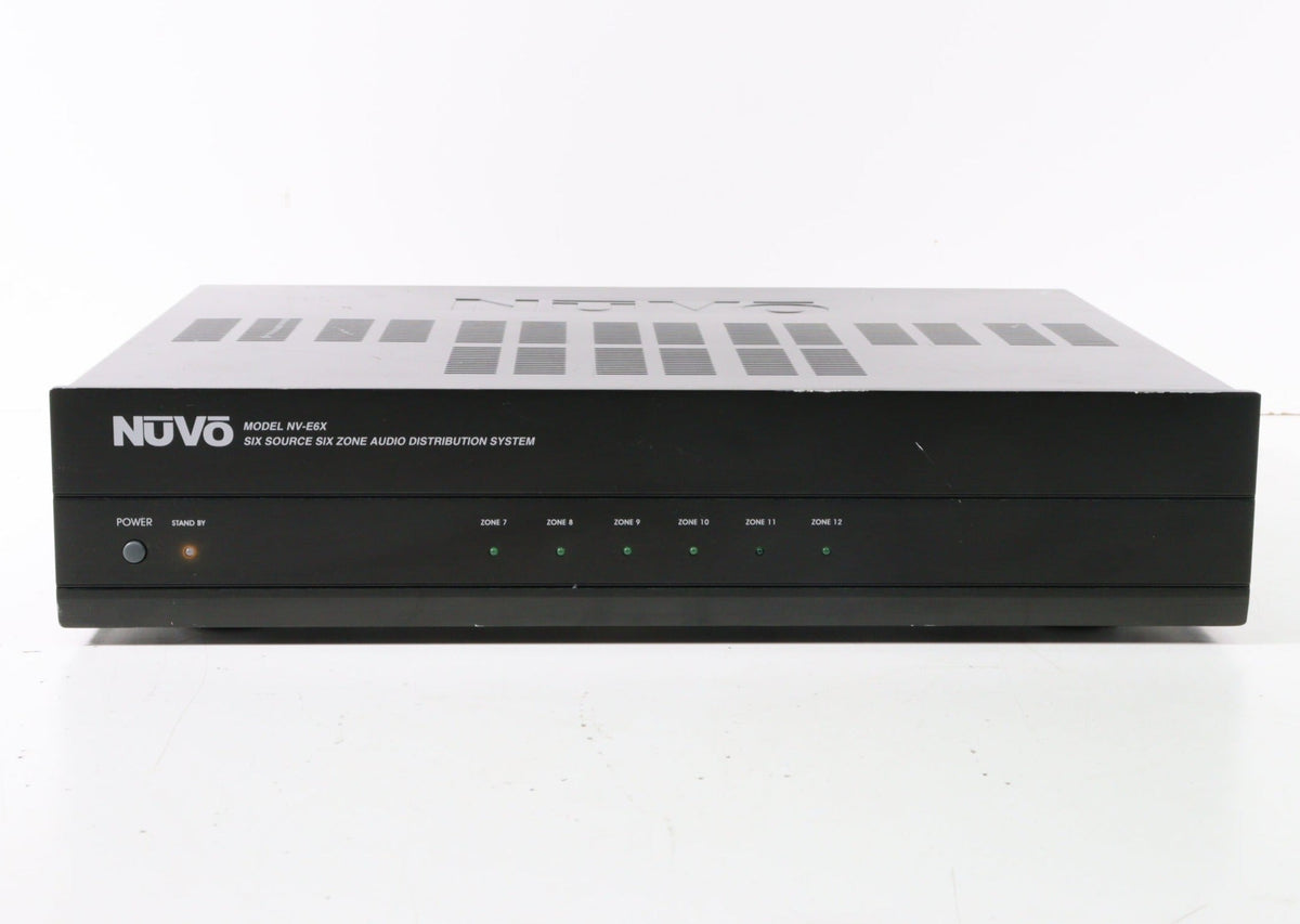 Nuvo NV-E6X Six Source Six Zone Audio Distribution System — SpenCertified
