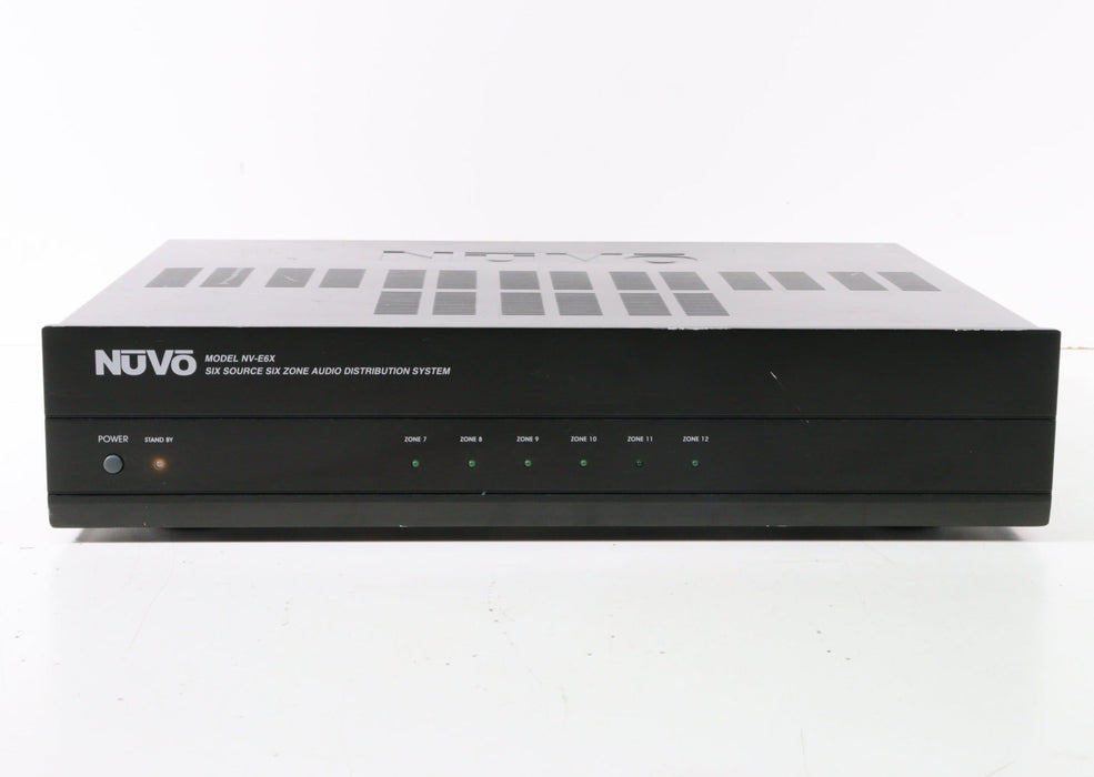 Nuvo NV-E6X Six Source Six Zone Audio Distribution System-Audio Amplifiers-SpenCertified-vintage-refurbished-electronics