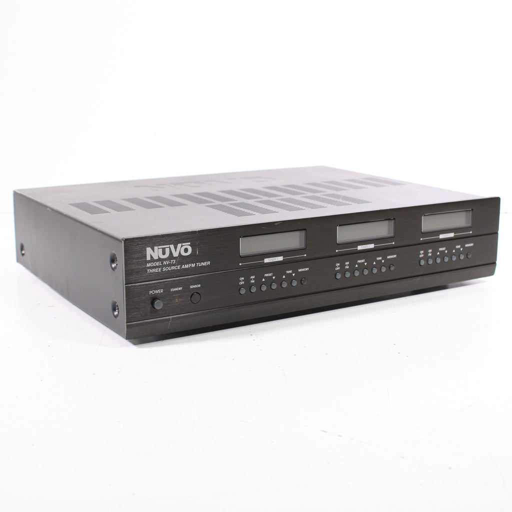 Nuvo NV-T3 Three Source AM FM Tuner (NO REMOTE)