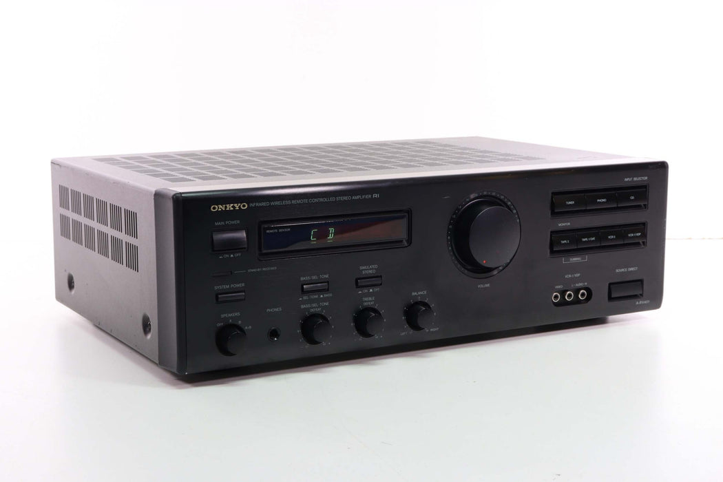 ONKYO A-RV401 Infrared Wireless Remote Controlled Stereo Amplifier R1-Audio Amplifiers-SpenCertified-vintage-refurbished-electronics