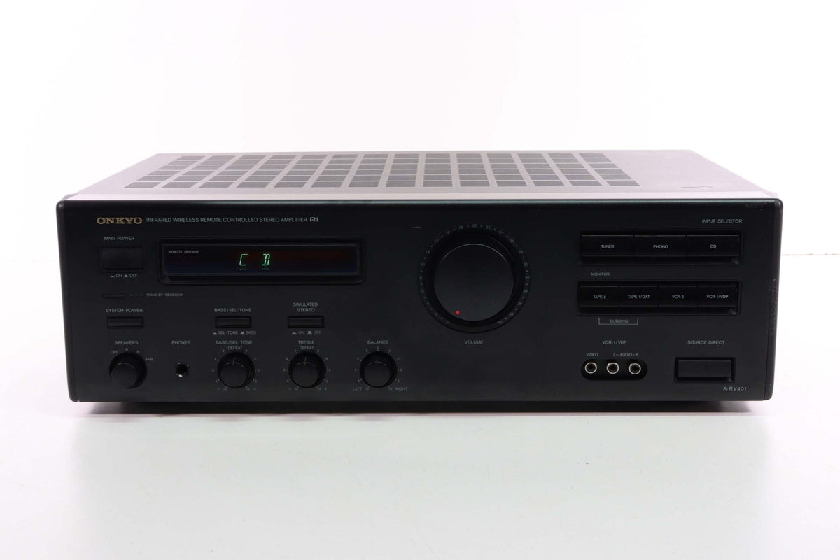 ONKYO A-RV401 Integrated Stereo Amplifier R1 — SpenCertified