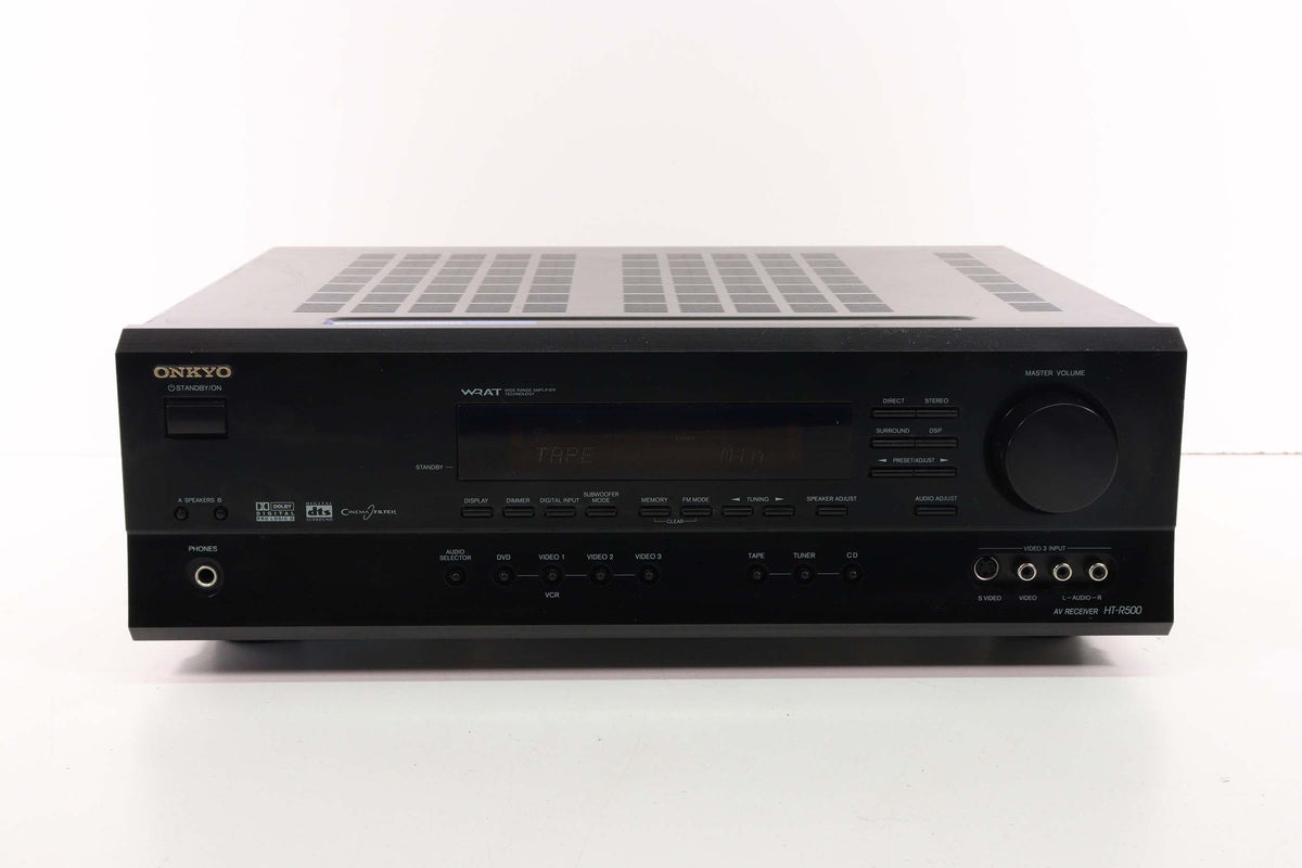 ONKYO HT-R500 AV Receiver 7.1 Channel Surround Sound XM Radio (No