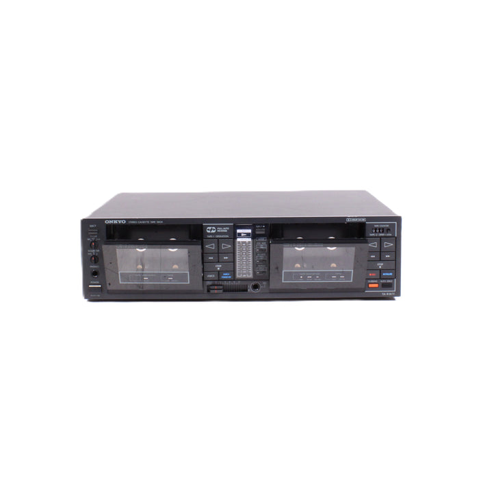 ONKYO TA-RW11 Dual Cassette Deck Recorder Tape Player Dolby B Noise Reduction (AS-IS??)-Electronics-SpenCertified-vintage-refurbished-electronics