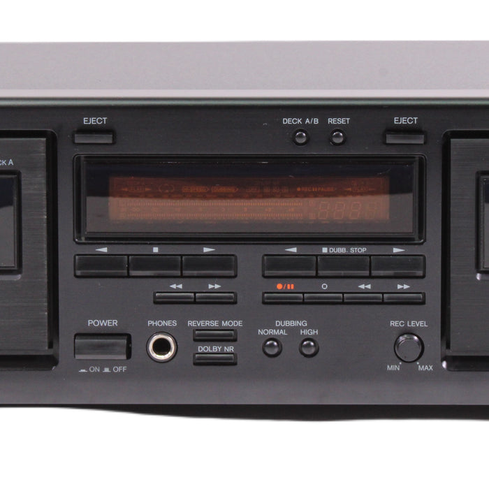 ONKYO TA-RW311 Dual Cassette Deck Recorder Tape Player Dolby B/C HX Pro High-Speed Dubbing-Electronics-SpenCertified-vintage-refurbished-electronics