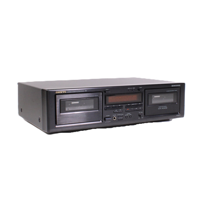 ONKYO TA-RW311 Dual Cassette Deck Recorder Tape Player Dolby B/C HX Pro High-Speed Dubbing-Electronics-SpenCertified-vintage-refurbished-electronics