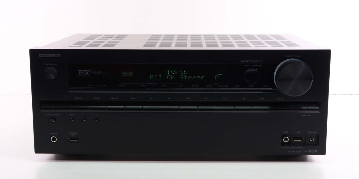 ONKYO TX-NR609 AV Receiver (NO REMOTE) — SpenCertified