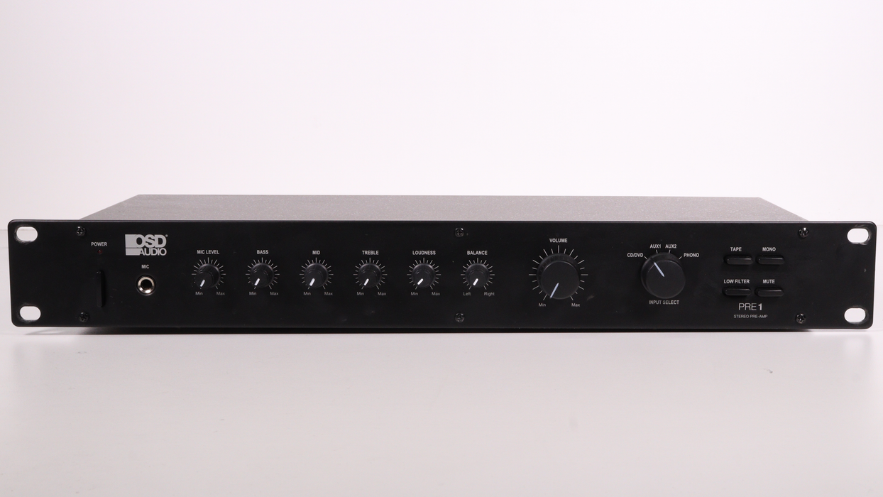 DSD AUDIO PRE 1 Stereo Pre-Amp-Audio Amplifiers-SpenCertified-vintage-refurbished-electronics