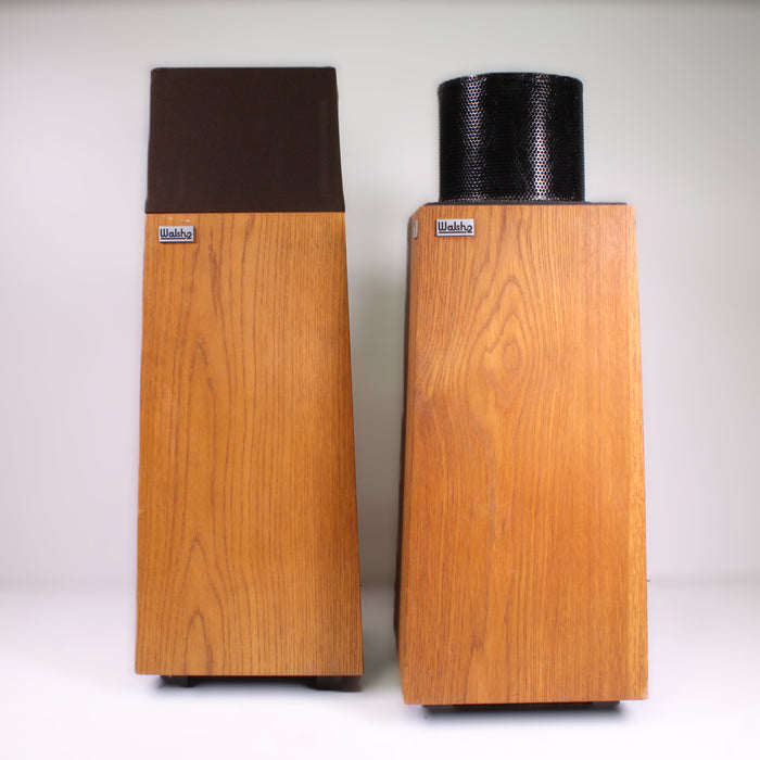Ohm Walsh 2 Floor Standing Speakers Omni-Directional 2-Way Vintage Hi-Fi Pair-Speakers-SpenCertified-vintage-refurbished-electronics