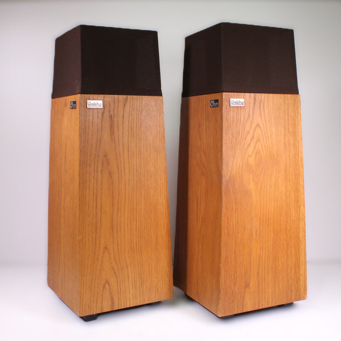 Ohm Walsh 2 Floor Standing Speakers Omni-Directional 2-Way Vintage Hi-Fi Pair-Speakers-SpenCertified-vintage-refurbished-electronics