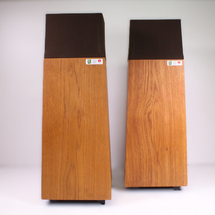 Ohm Walsh 2 Floor Standing Speakers Omni-Directional 2-Way Vintage Hi-Fi Pair-Speakers-SpenCertified-vintage-refurbished-electronics
