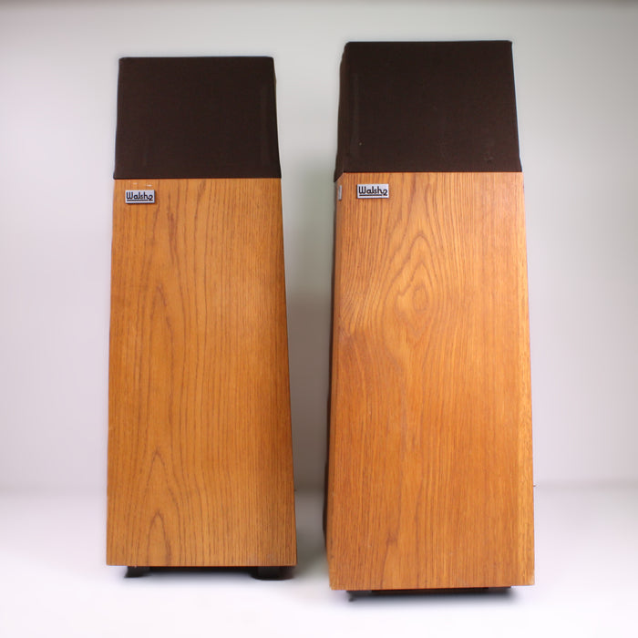 Ohm Walsh 2 Floor Standing Speakers Omni-Directional 2-Way Vintage Hi-Fi Pair-Speakers-SpenCertified-vintage-refurbished-electronics