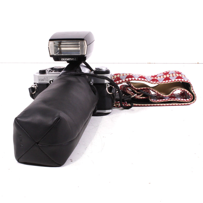 Olympus OM-G Vintage 35mm SLR Camera Bundle with Lens, Flash, and Carrying Case-Cameras-SpenCertified-vintage-refurbished-electronics