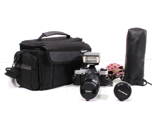 Olympus OM-G Vintage 35mm SLR Camera Bundle with Lens, Flash, and Carrying Case-Cameras-SpenCertified-vintage-refurbished-electronics
