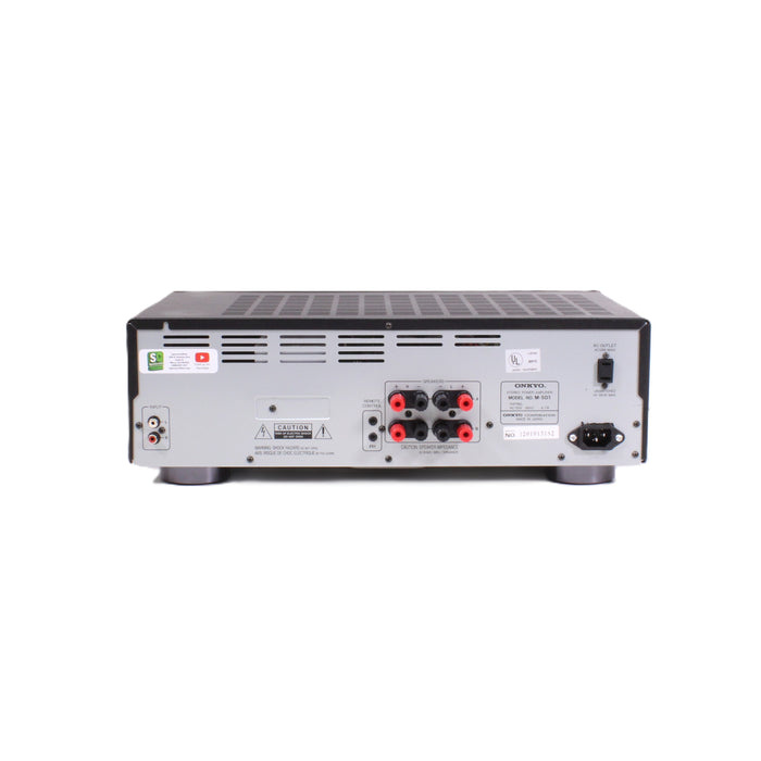 Onkyo 6-Piece Stereo System M-501, P-301, EQ-101, T-401, TA-RW311, DX-710 + Remote-Stereo Tuner-SpenCertified-vintage-refurbished-electronics