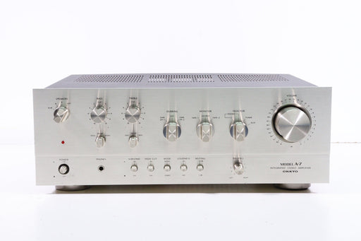 Onkyo A-7 Integrated Stereo Amplifier Made in Japan-Audio Amplifiers-SpenCertified-vintage-refurbished-electronics