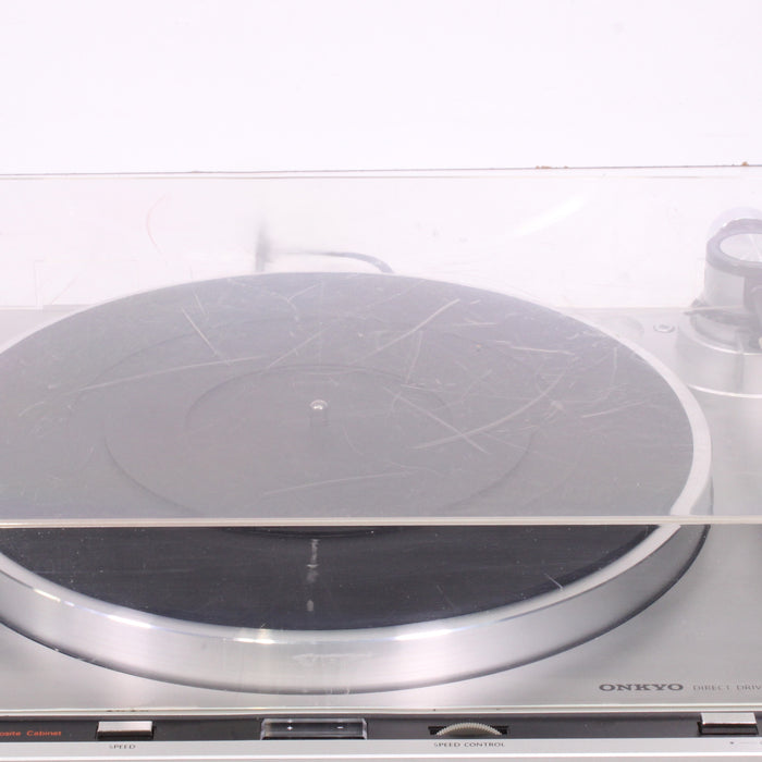 Onkyo CP-1017A Automatic Return Direct-Drive Turntable-Turntables & Record Players-SpenCertified-vintage-refurbished-electronics