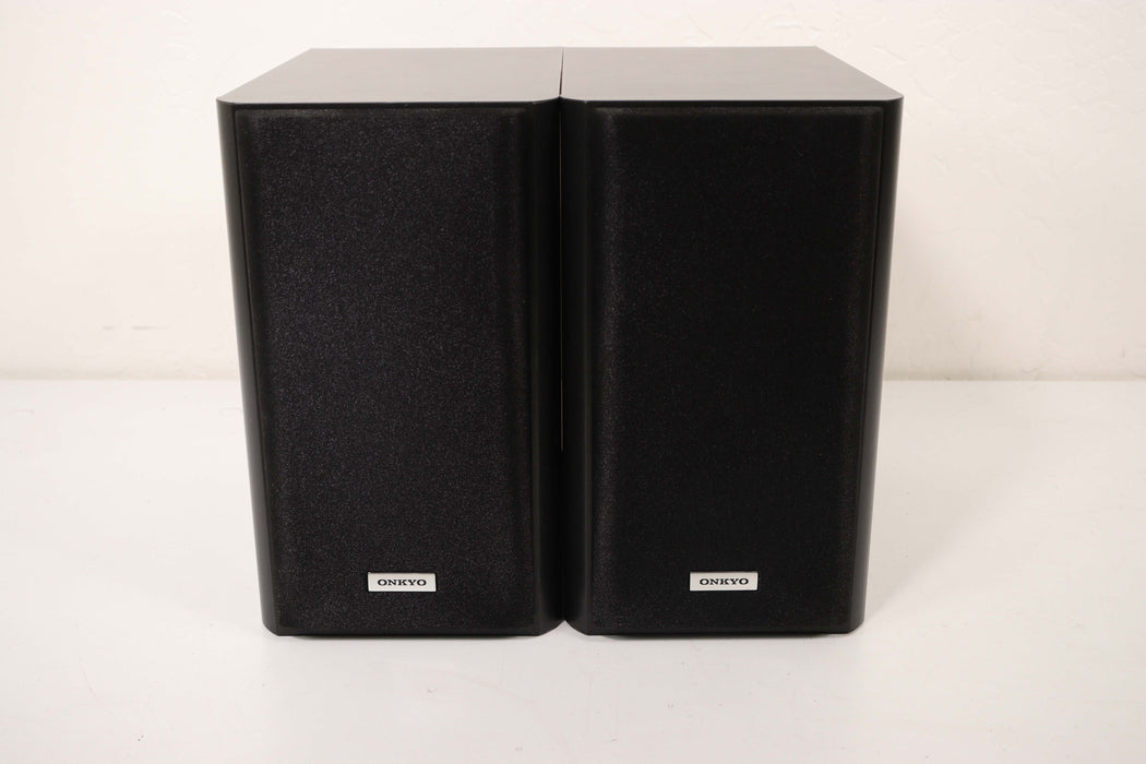 Onkyo D-035 Small Bookshelf Stereo Speaker Set 4 Ohms 40 Watts Max-Speakers-SpenCertified-vintage-refurbished-electronics