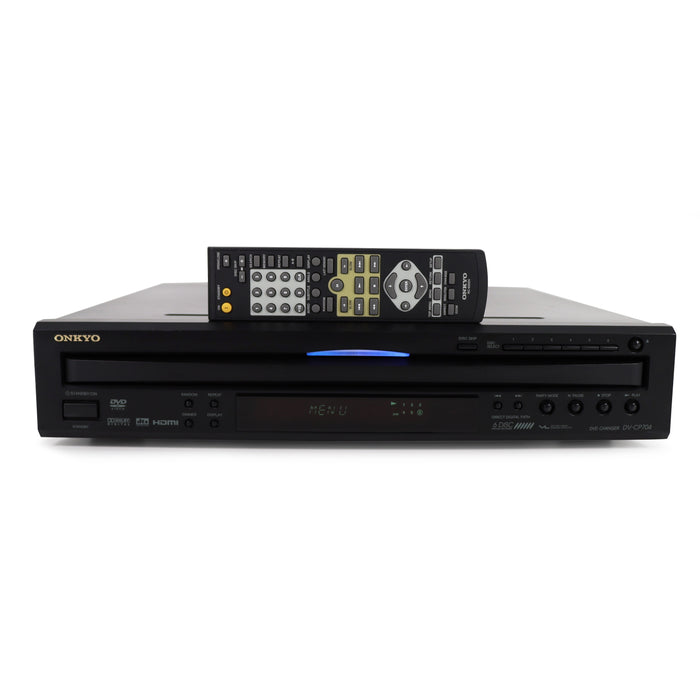 Onkyo DV-CP704 6 Disc HDMI DVD Changer-Electronics-SpenCertified-refurbished-vintage-electonics