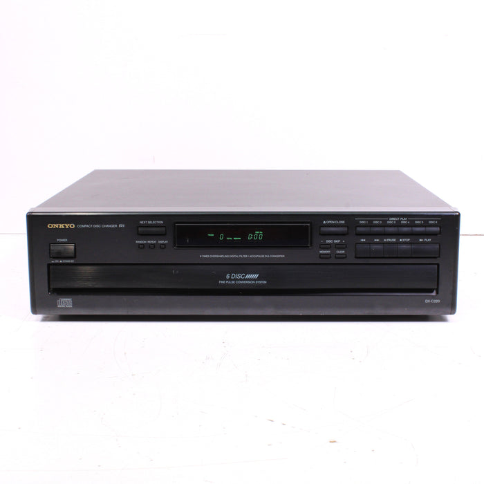 Onkyo DX-C220 6-Disc Carousel CD Changer Compact Disc Exchange System Player-Electronics-SpenCertified-vintage-refurbished-electronics