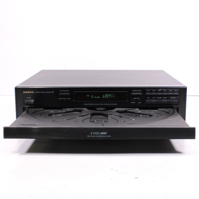 Onkyo DX-C220 6-Disc Carousel CD Changer Compact Disc Exchange System Player-Electronics-SpenCertified-vintage-refurbished-electronics