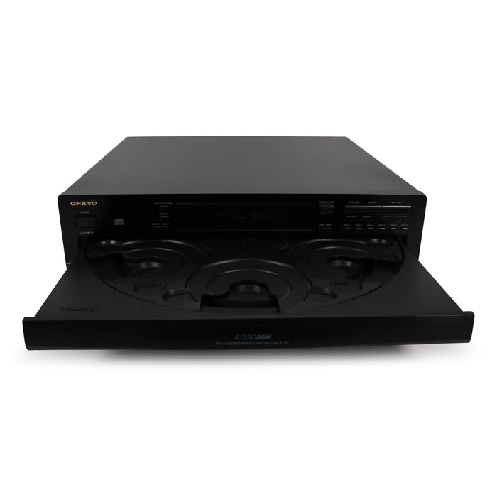 Onkyo DX-C340 6-Disc Carousel CD Changer Compact Disc Player with Six Disk Capacity-Electronics-SpenCertified-refurbished-vintage-electonics