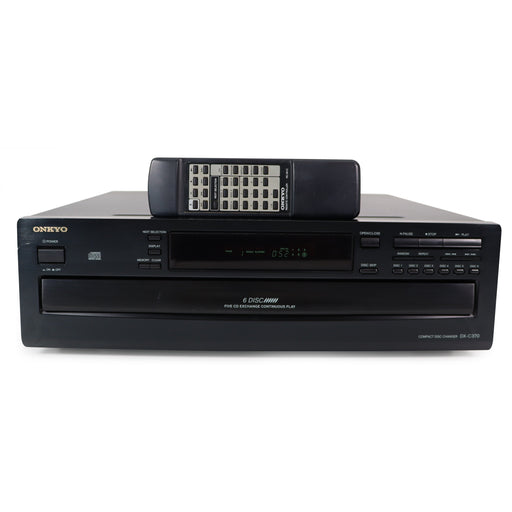 Onkyo DX-C370 6-Disc Carousel CD Player-Electronics-SpenCertified-refurbished-vintage-electonics