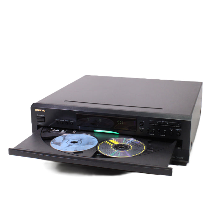 ONKYO DX-C390 6-CD Compact Disc Changer with MP3 CD playback (2017)-CD Players & Recorders-SpenCertified-vintage-refurbished-electronics