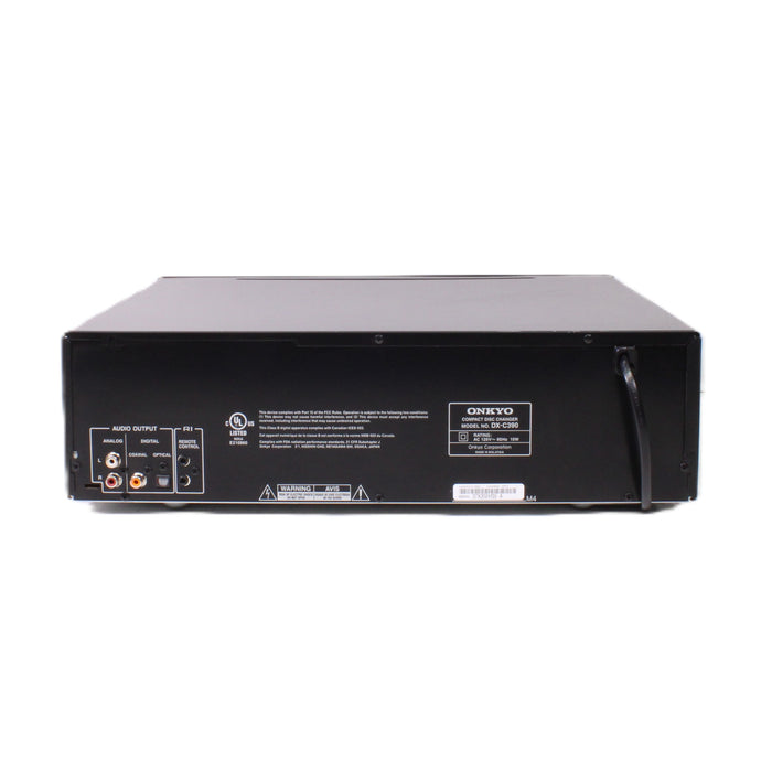ONKYO DX-C390 6-CD Compact Disc Changer with MP3 CD playback (2017)-CD Players & Recorders-SpenCertified-vintage-refurbished-electronics