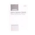 Onkyo DX-C606 6-Disc Carousel Compact Disc Changer 1996 (ORIGINAL BOX)