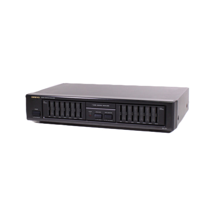 Onkyo EQ-101 7 Band Stereo Graphics Equalizer-Equalizers-SpenCertified-vintage-refurbished-electronics