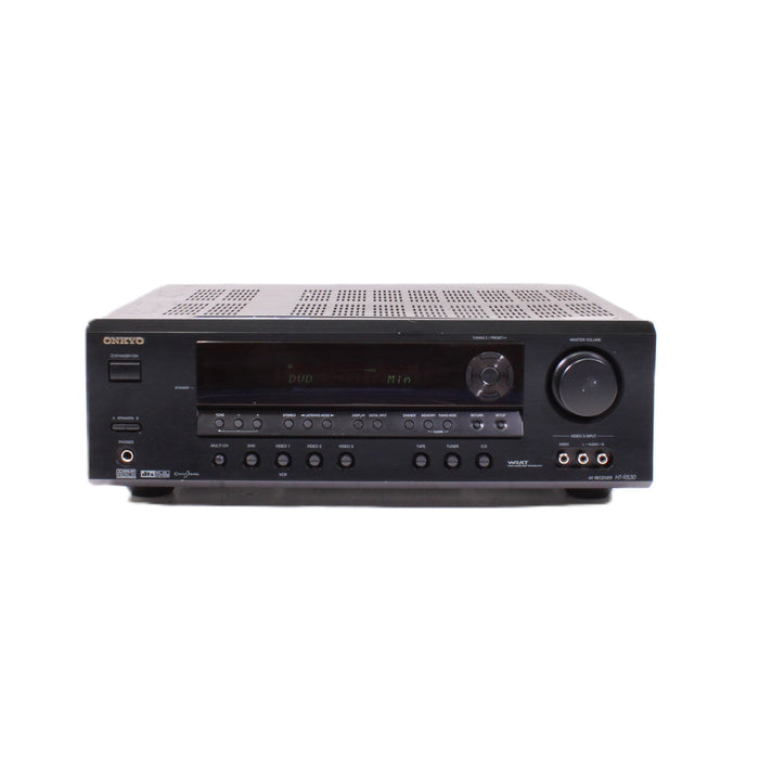 Onkyo HT-R530 7.1 Channel Dolby Digital EX DTS-ES Home Theater Receiver-Audio & Video Receivers-SpenCertified-Black-vintage-refurbished-electronics