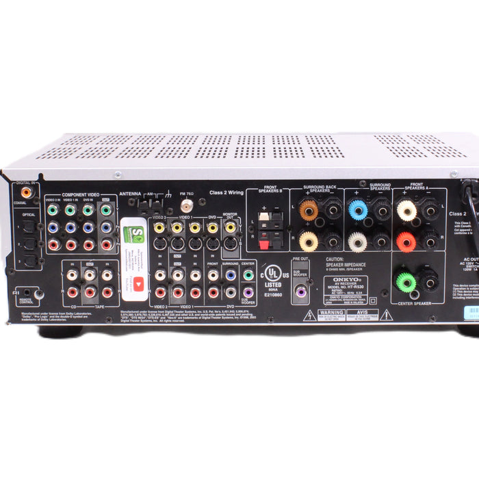Onkyo HT-R530 7.1 Channel Dolby Digital EX DTS-ES Home Theater Receiver-Audio & Video Receivers-SpenCertified-vintage-refurbished-electronics