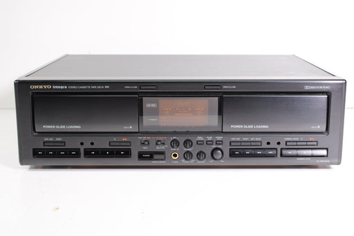 Onkyo Integra TA-RW909 Stereo Double Cassette Tape Deck-Cassette Players & Recorders-SpenCertified-vintage-refurbished-electronics