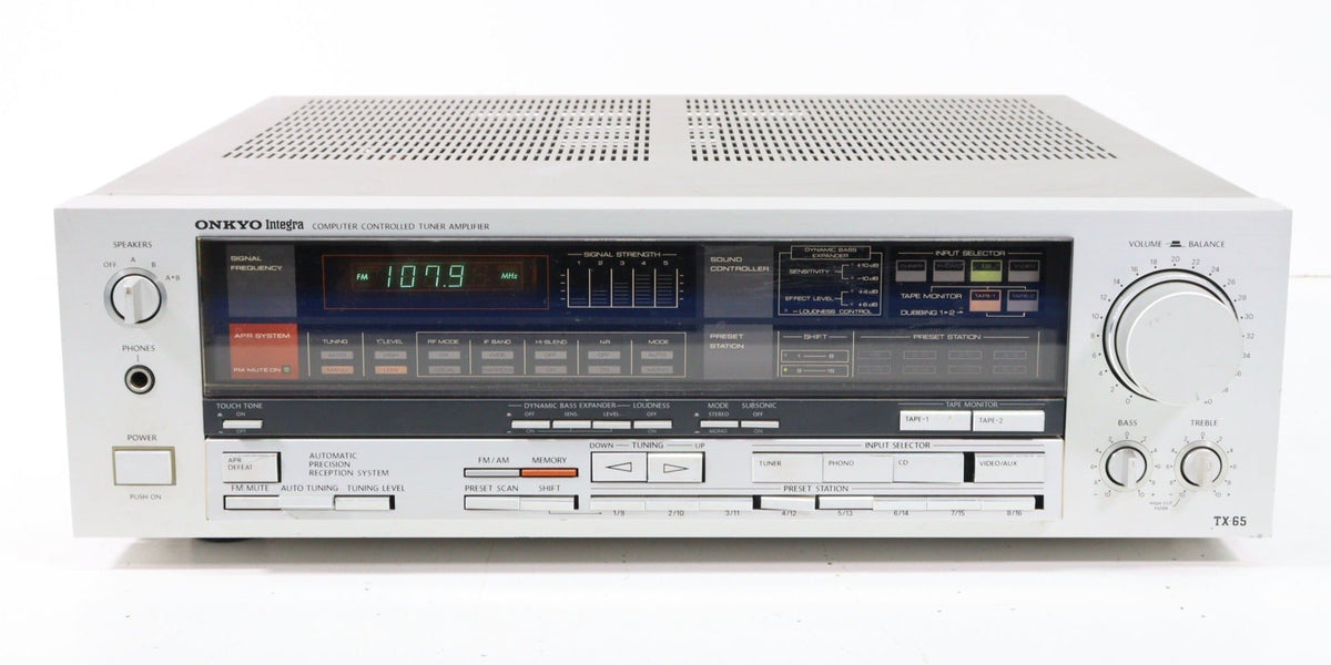 Onkyo Integra TX-65 Computer Controlled Tuner Amplifier (BROKEN